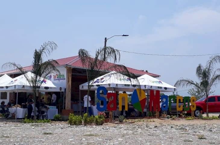 3. JICA donó Michioneki o Estación de Carretera en la comunidad de San Marcos