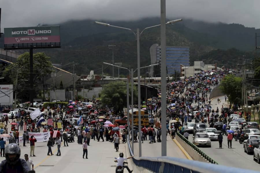 MARCHA TEGUCIGALPA 1