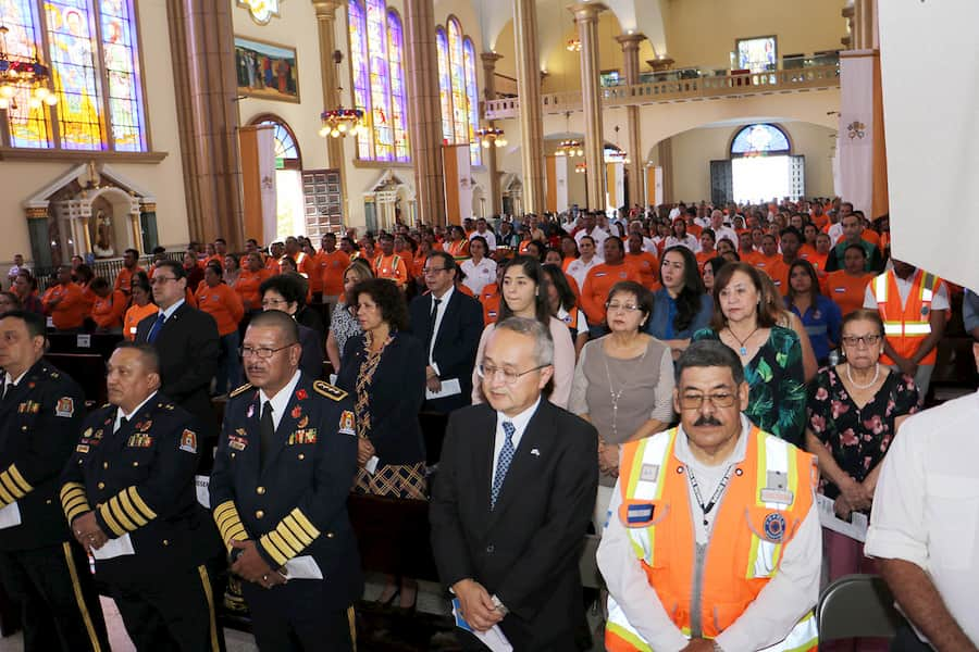 copeco rinde homenaje a laVirgen de Suyapa 1