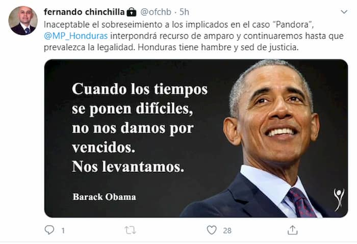 Twitter de Óscar Chichilla