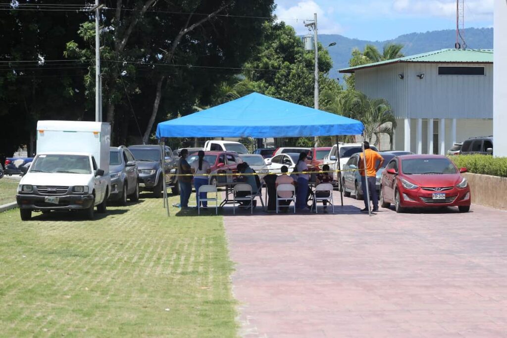 carpa de vacunacion