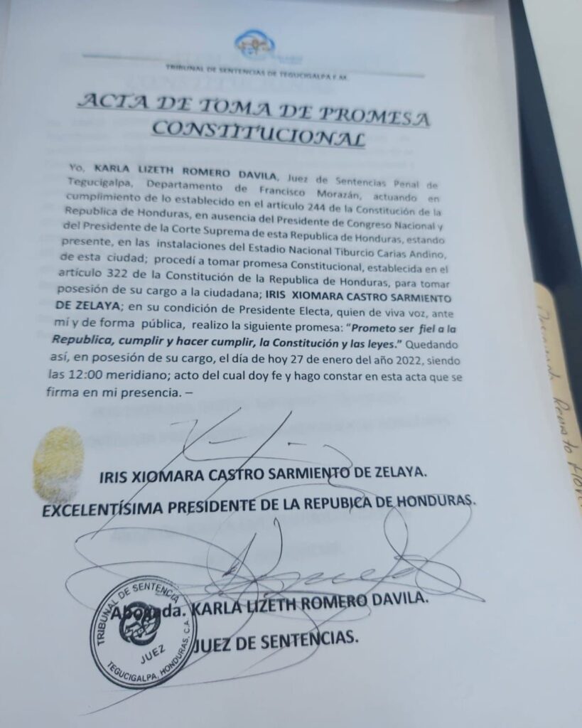 Acta de Promesa de Constitucional