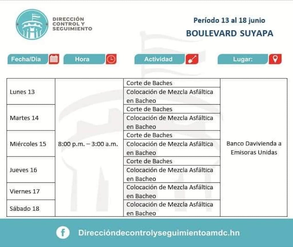 FOTO HORARIO BACHEO 1