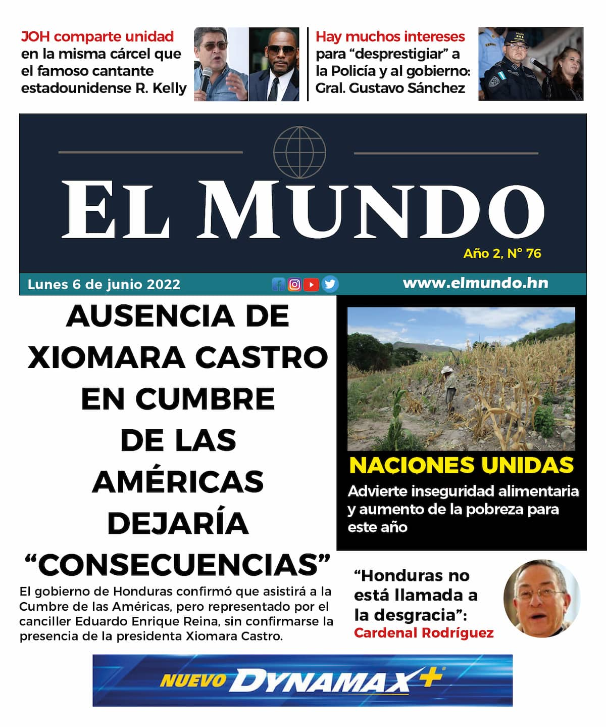 Portada El Mundo 060622 1