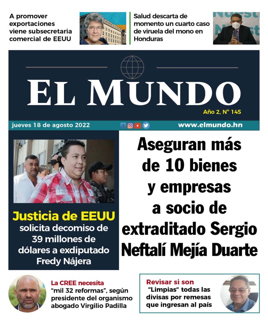 Portada El Mundo 180822 1