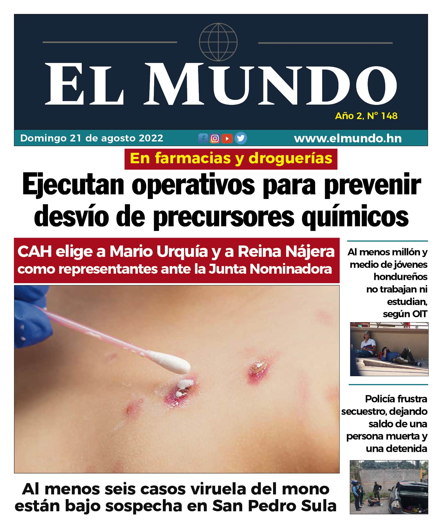 Portada El Mundo 210822 1