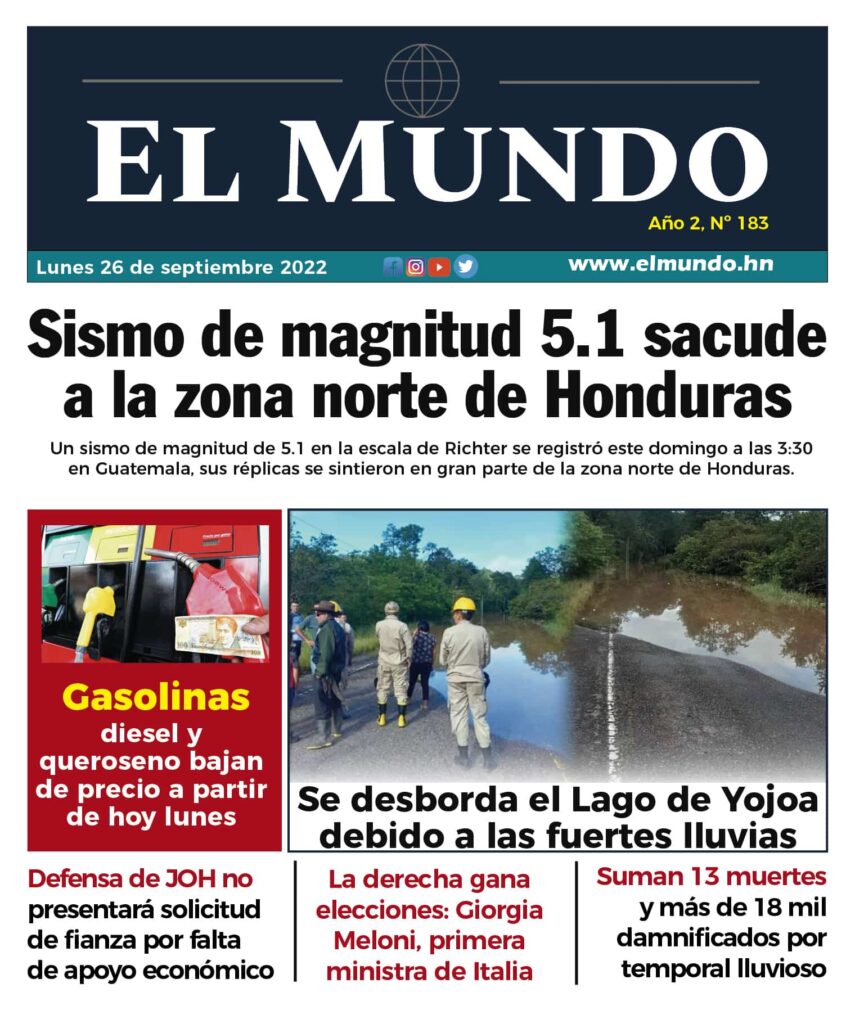 Portada El Mundo 260922 1