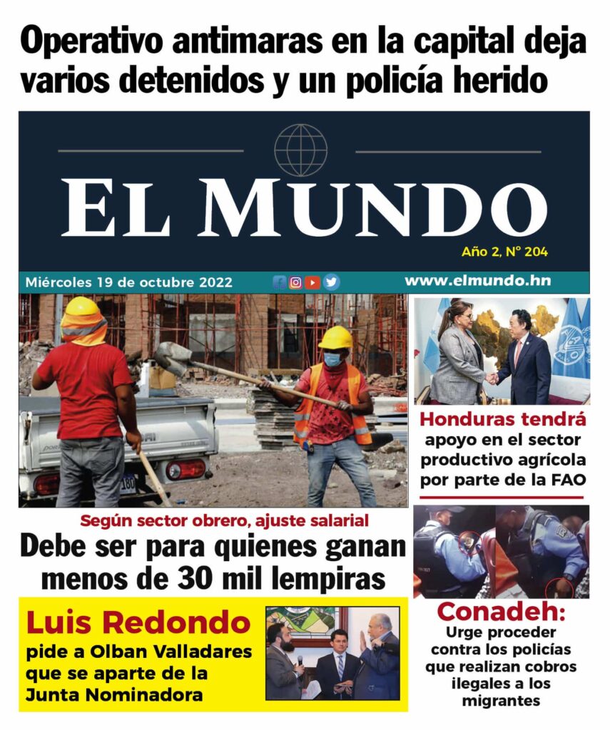 Portada El Mundo 191022 1