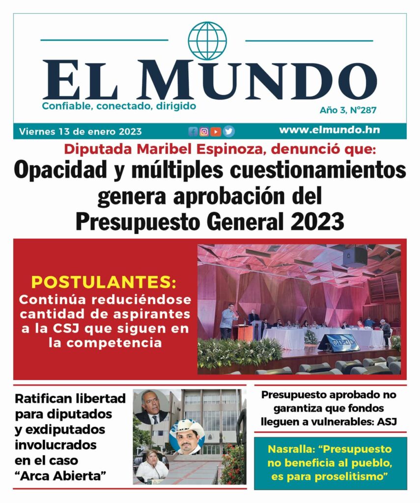 Portada El Mundo 130123 1