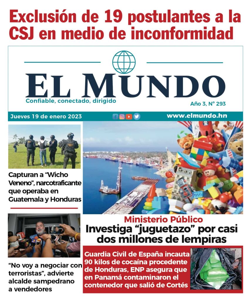 Portada El Mundo 190123 1