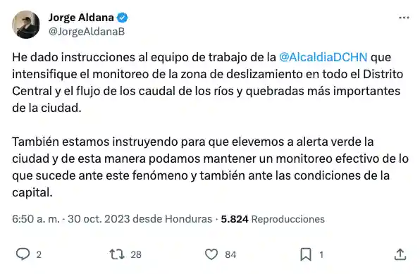 Twitter Aldana