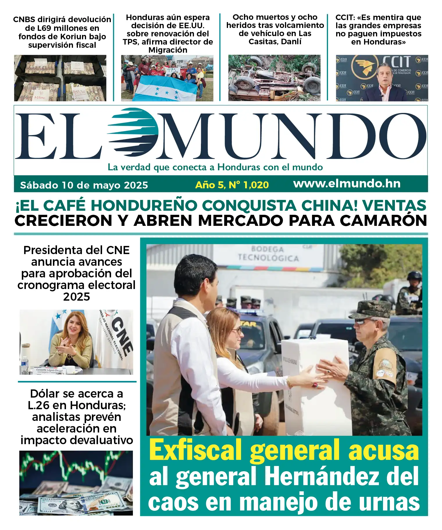 Portada El Mundo 10052025 1