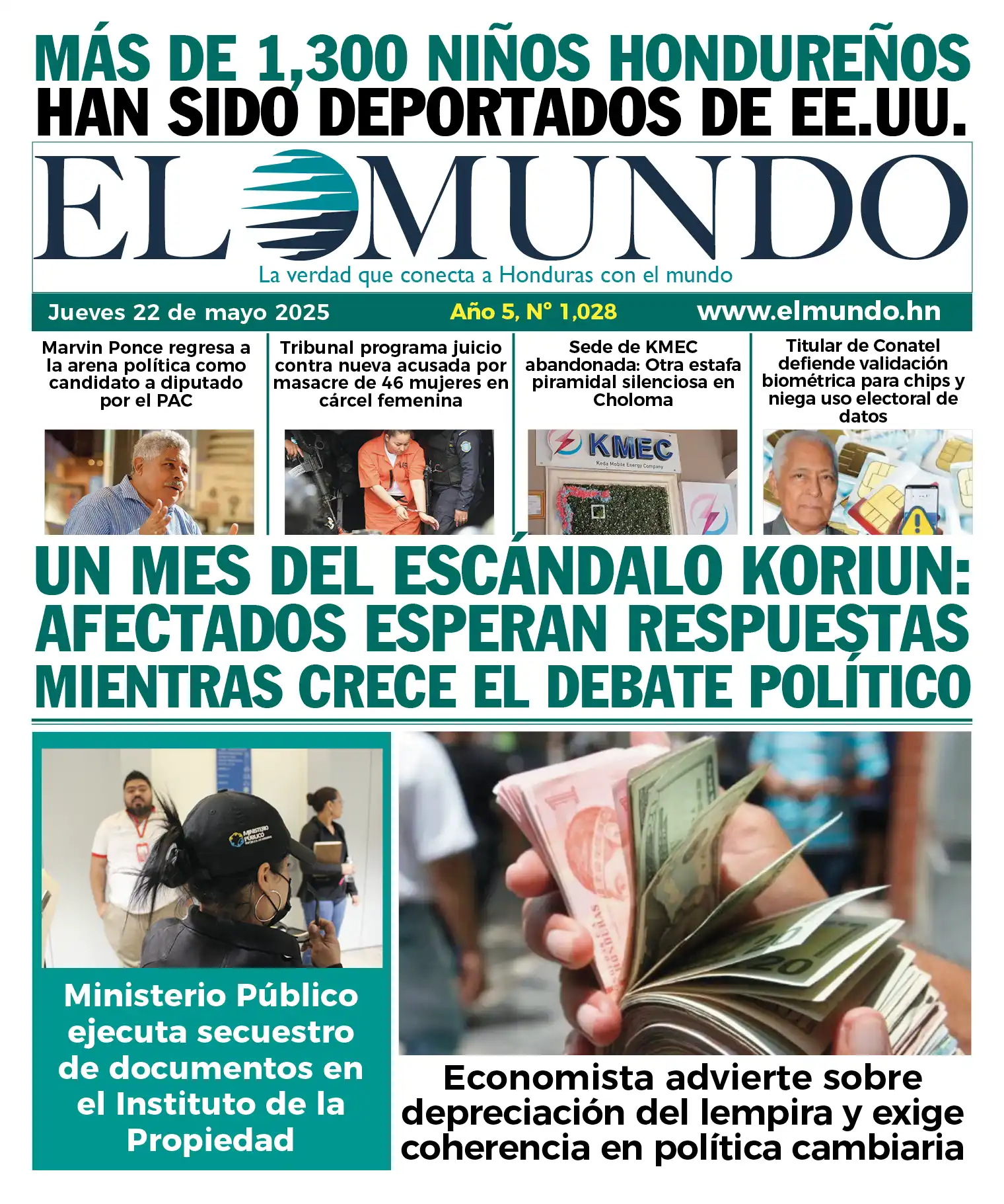 Portada El Mundo 22052025 1